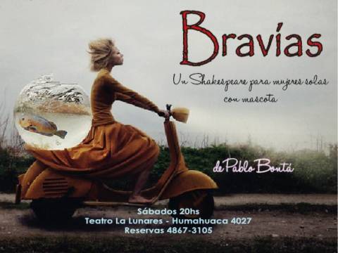 Bravías. Un Shakespeare para mujeres solas con mascota