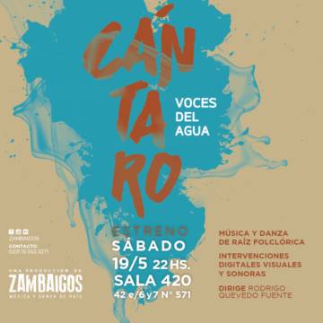 "Cántaro voces del agua" de Zambaigos