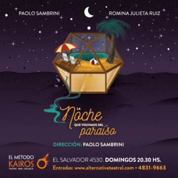 La noche que volvimos del paraíso