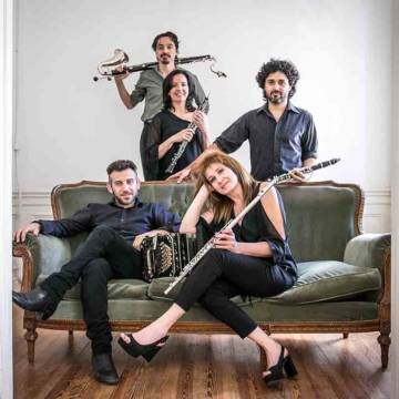 Quinteto de Academia presenta "Dinámica del viento"