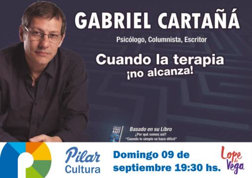 Gabriel Cartaña, cuando la terapia no alcanza