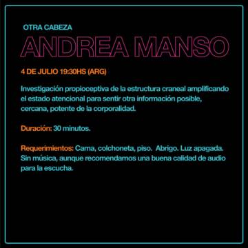 OTRA CABEZA x Andrea Manso