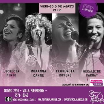 Lucrecia Pinto/ Roxana Canné/ Florencia Rovere/ Geraldine Farhat