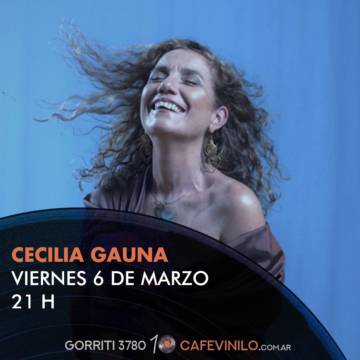 Cecilia Gauna presenta su 3er disco Delfines