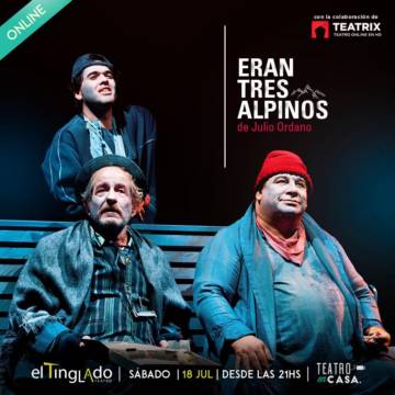 Eran tres alpinos