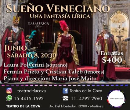 Gala lírica: "Sueño veneciano"