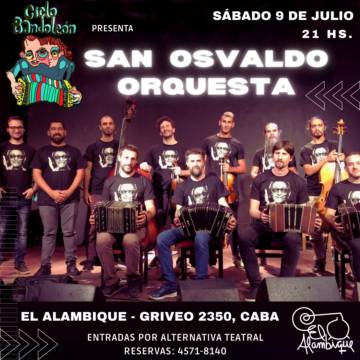 San Osvaldo Orquesta presenta -Viva el tango-