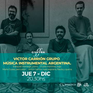 Victor Carrión grupo en Giuffra