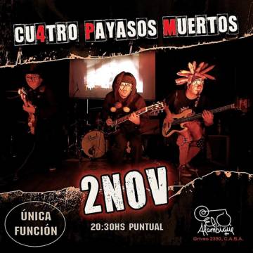 Cuatro Payasos Muertos