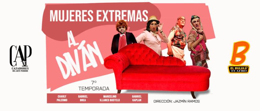 ¡MUJERES EXTREMAS AL DIVAN!