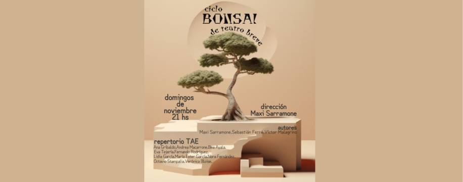 Ciclo Bonsai de Teatro Breve