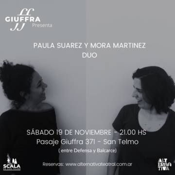 Paula Suarez y Mora Martinez duo