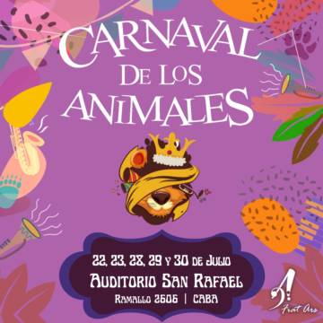 El carnaval de los animales: la fiesta sorpresa del león