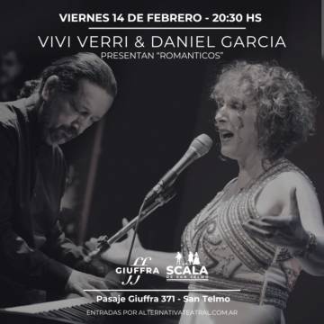 Vivi Verri & Daniel García presentan: Románticos