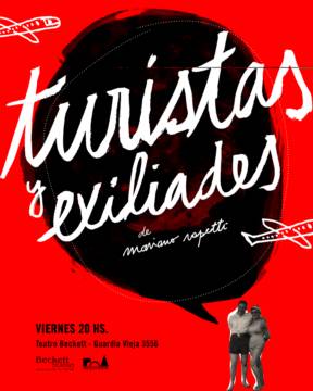 Turistas y exiliades