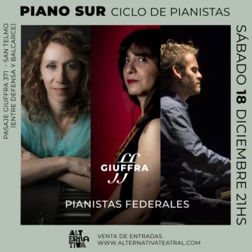 PIANO SUR - Ciclo de pianistas