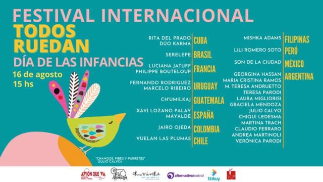 Festival de las infancias todos ruedan