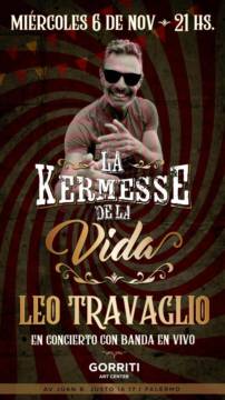 Leo Travaglio presenta La Kermese de la vida