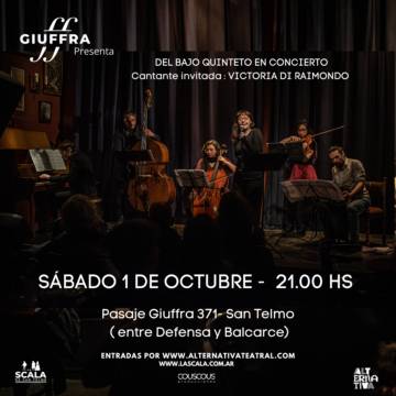 Del Bajo Quinteto en concierto